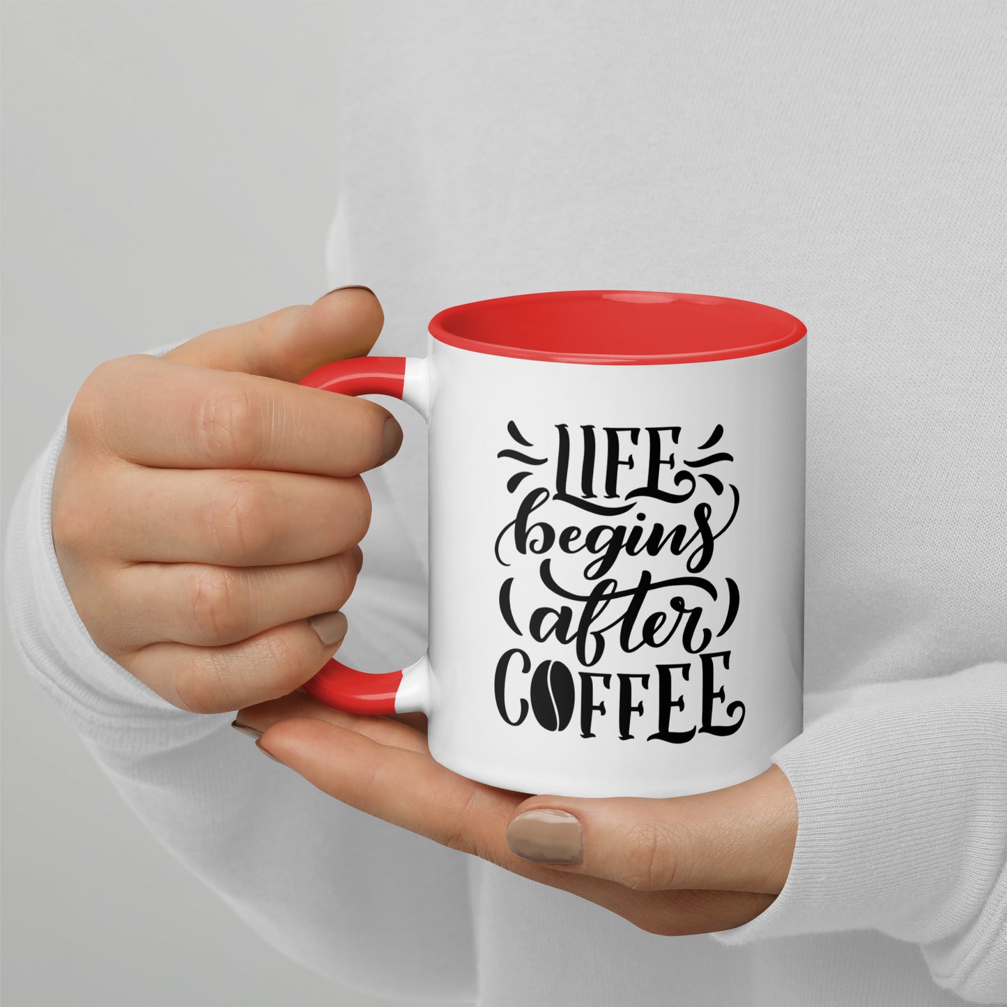Life Begins After Coffee Mug