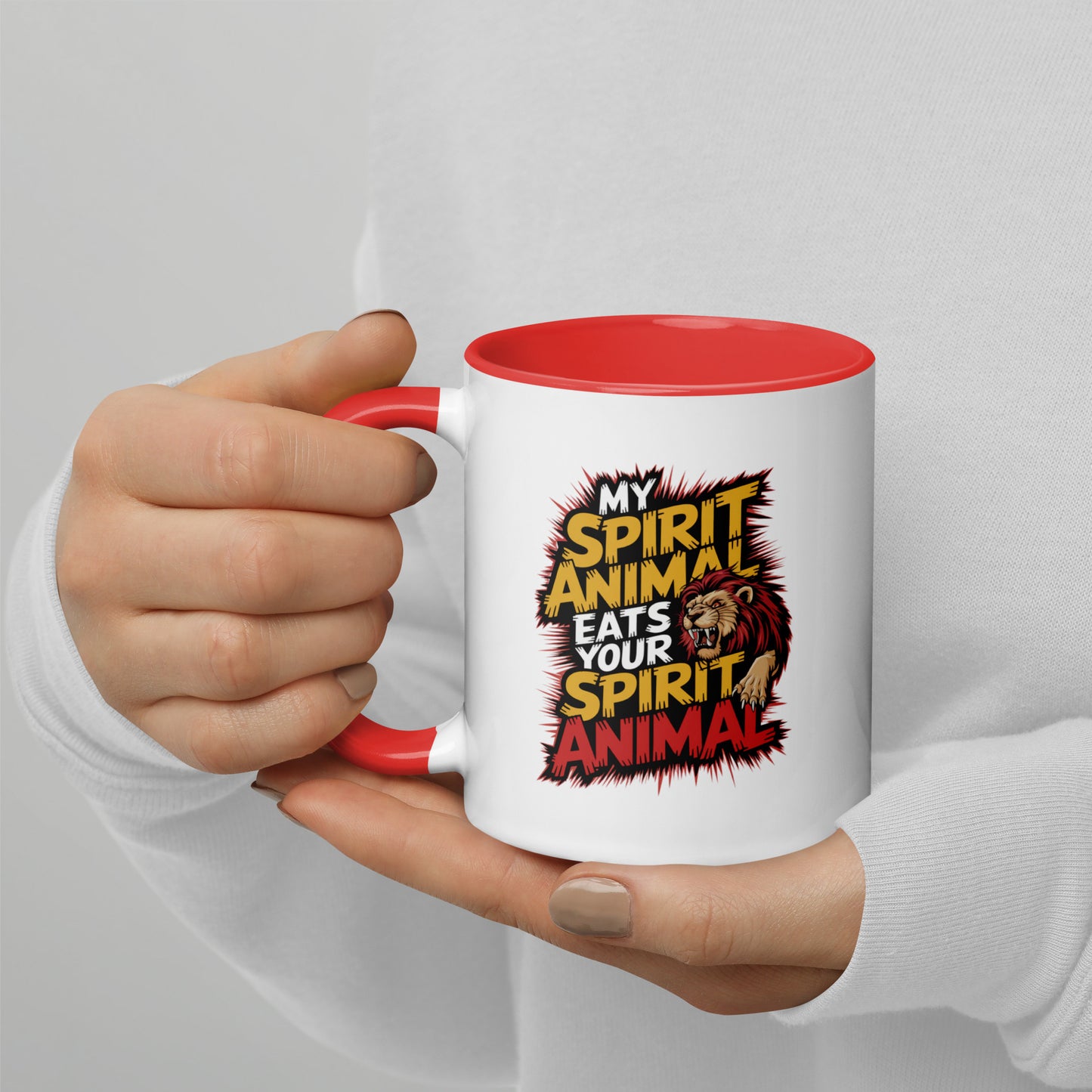 My Spirit Animal Eats Your Spirit Animal Mug