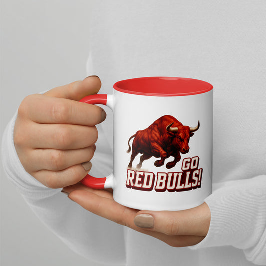 Go Red Bulls! – EC Salzburg Tasse mit Farb-Innenseite | ICEHL 2026