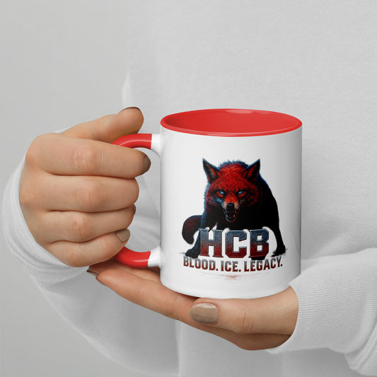 Blood. Ice. Legacy. – HCB Südtirol Tasse mit Farb-Innenseite | ICEHL 2026