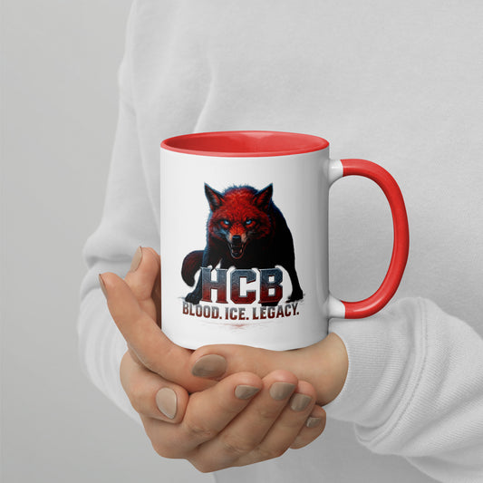 Blood. Ice. Legacy. – HCB Südtirol Tasse mit Farb-Innenseite | ICEHL 2026