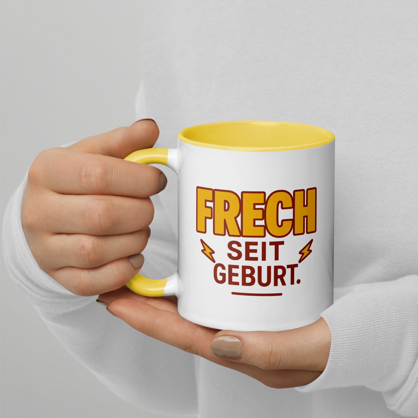 Cheeky since birth – Mug