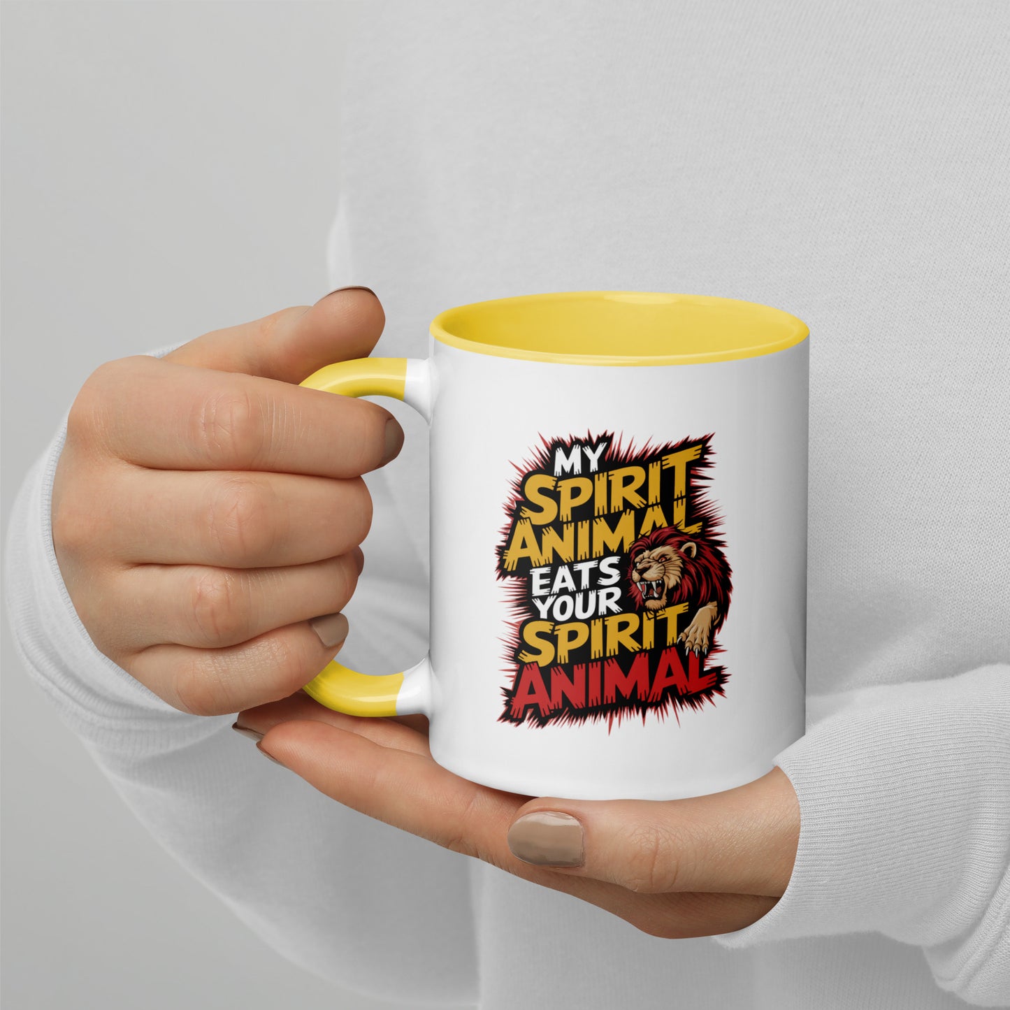 My Spirit Animal Eats Your Spirit Animal Mug