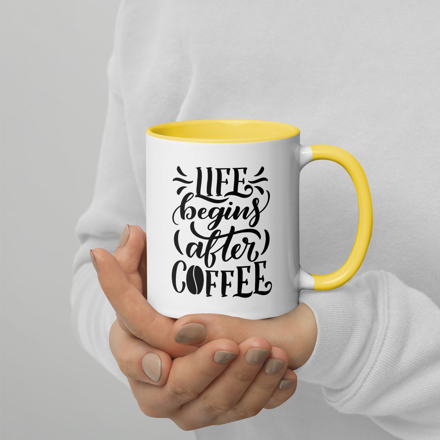 Life Begins After Coffee Mug