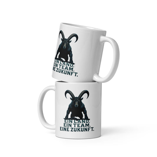 Ein Land. Ein Team. Eine Zukunft. – Pioneers Tasse | ICEHL 2026