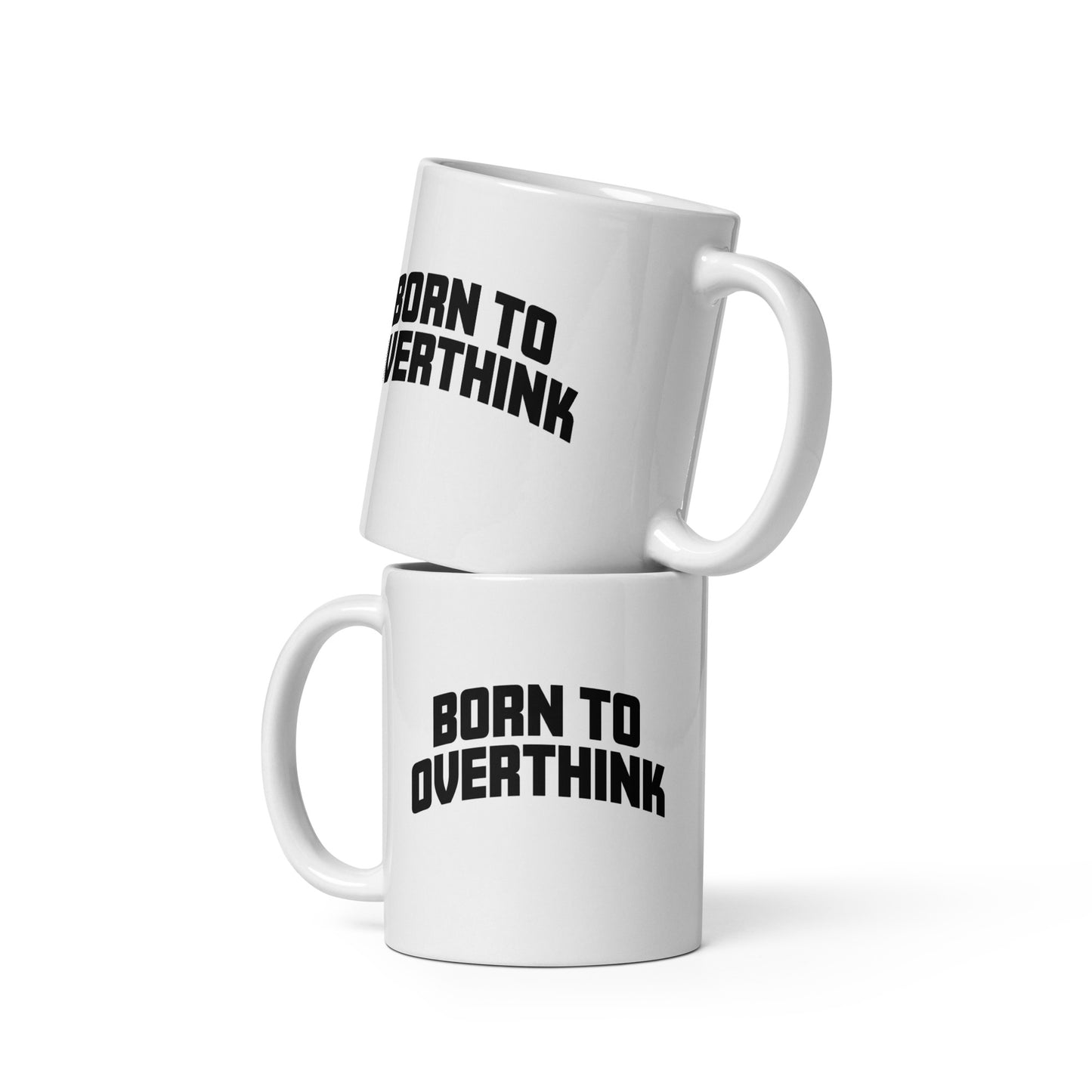 Born to Overthink – FunStuff Tasse