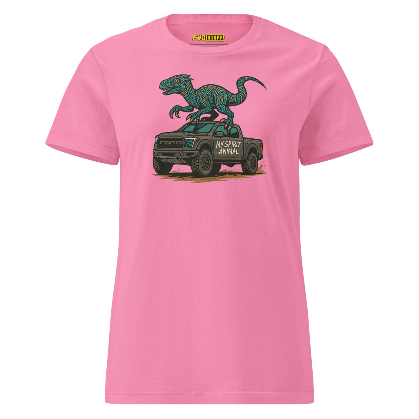 My Spirit Animal Raptor Edition – women's t-shirt with dinosaur power