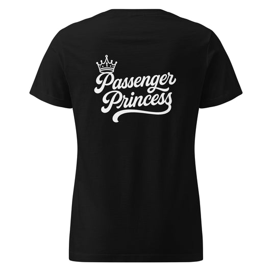 Passenger Princess – Damen T-Shirt Backprint