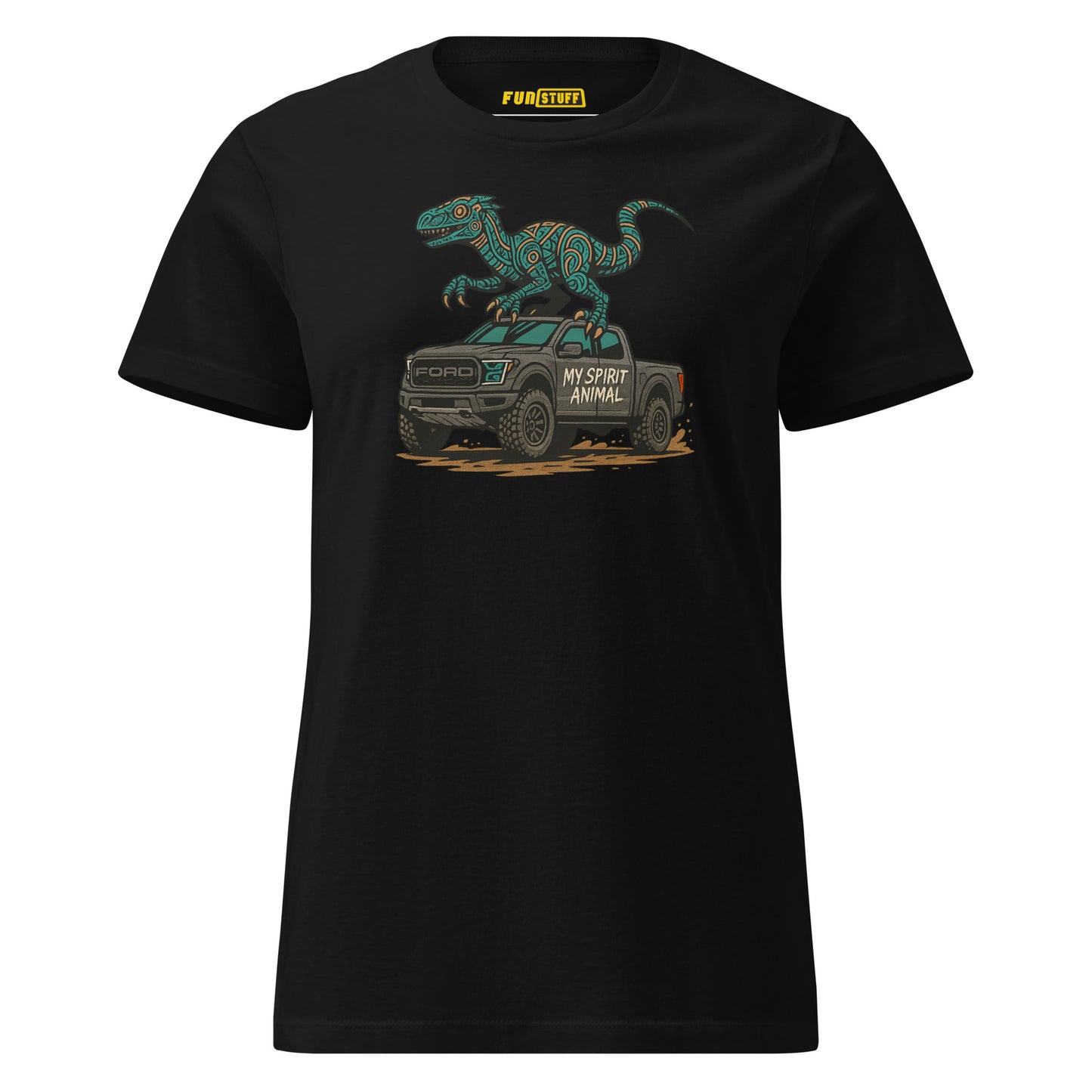My Spirit Animal Raptor Edition – women's t-shirt with dinosaur power