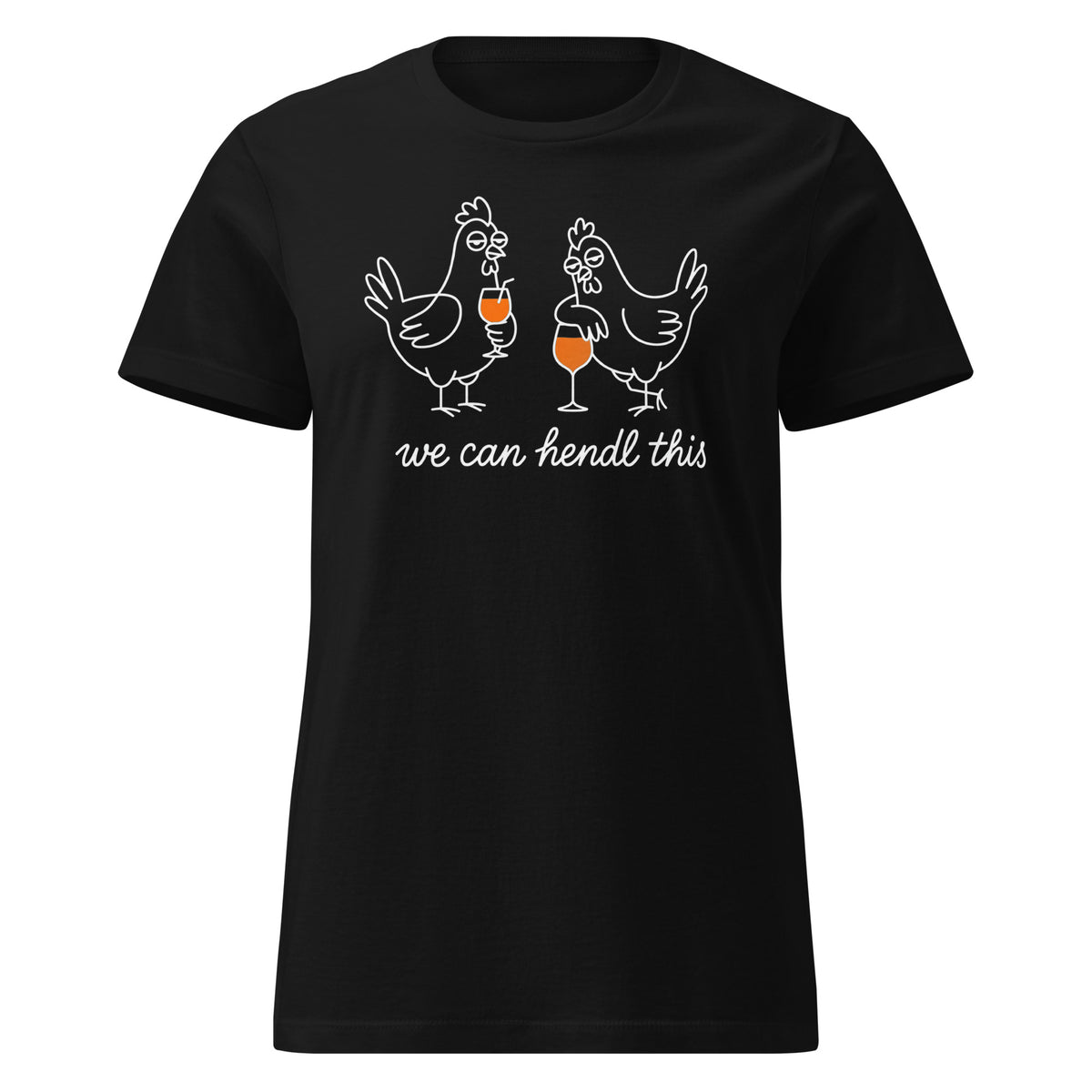 We Can Hendl This – Damen Softstyle T-Shirt - Vorderansicht bei FunStuff.at