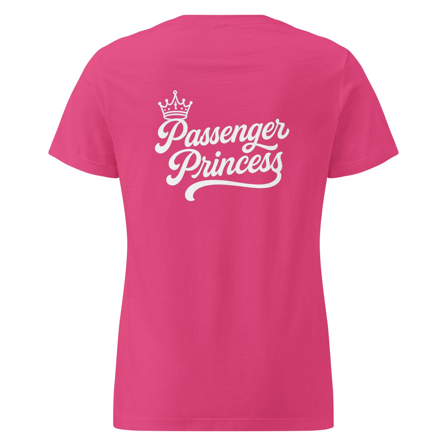 Passenger Princess – Damen T-Shirt Backprint
