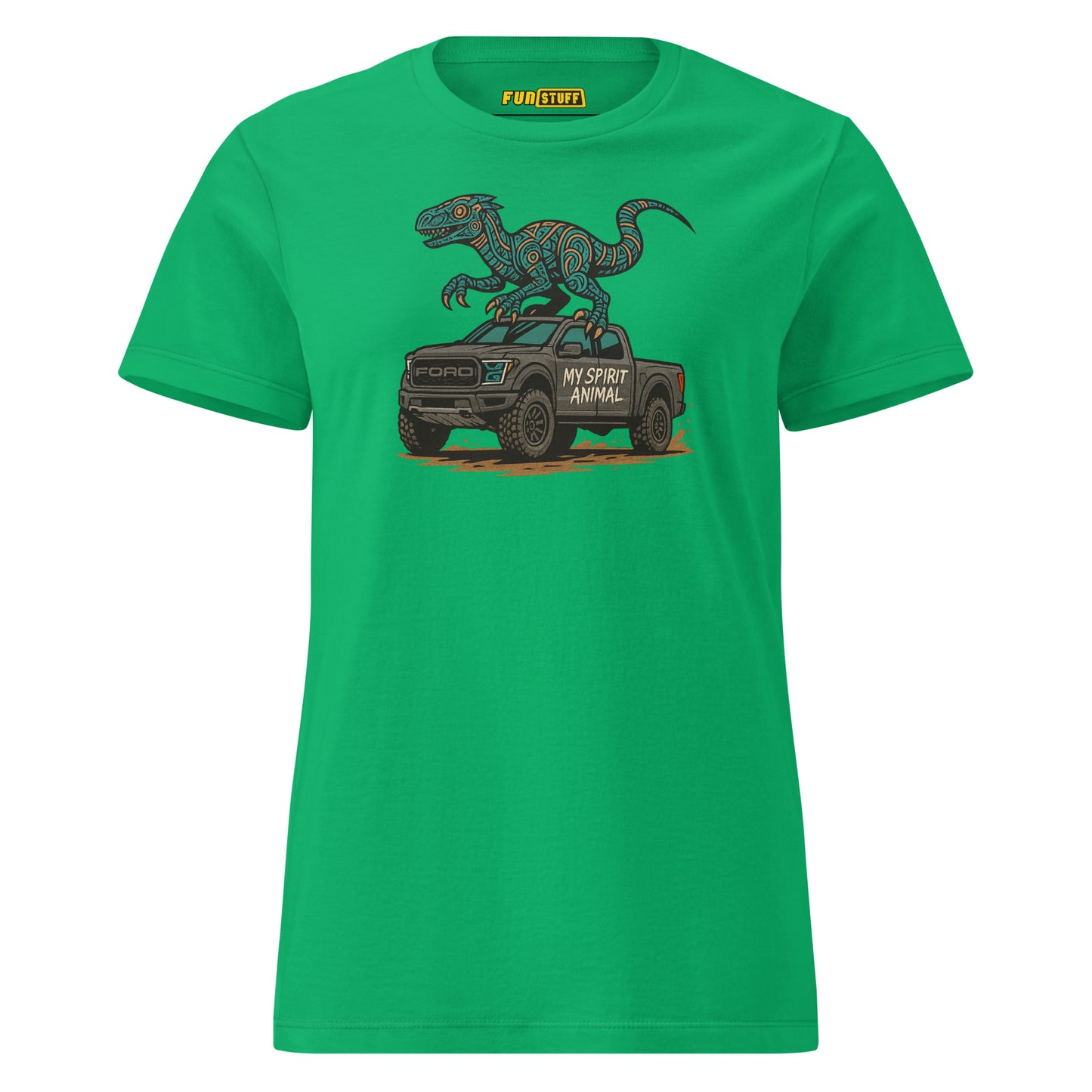 My Spirit Animal Raptor Edition – women's t-shirt with dinosaur power