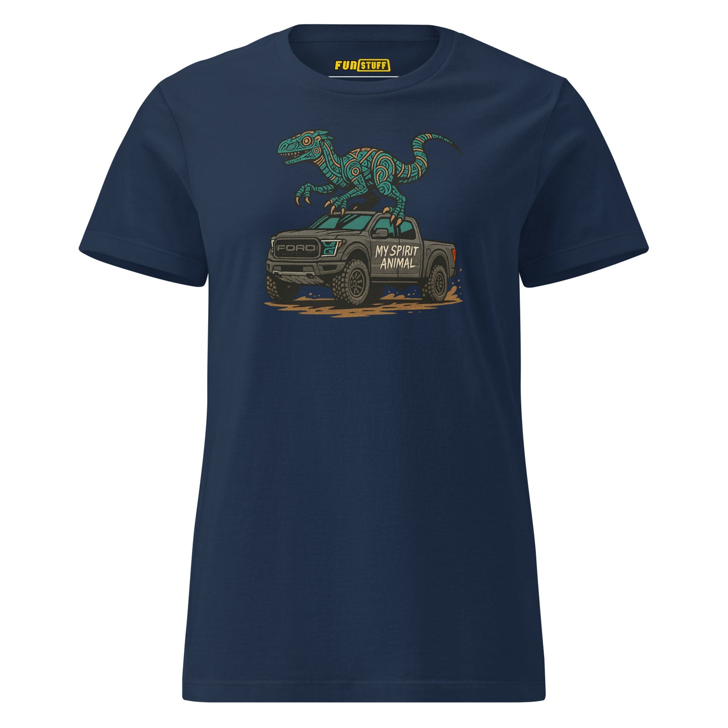 My Spirit Animal Raptor Edition – women's t-shirt with dinosaur power