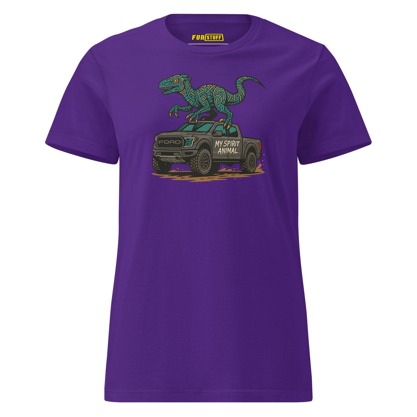 My Spirit Animal Raptor Edition – women's t-shirt with dinosaur power