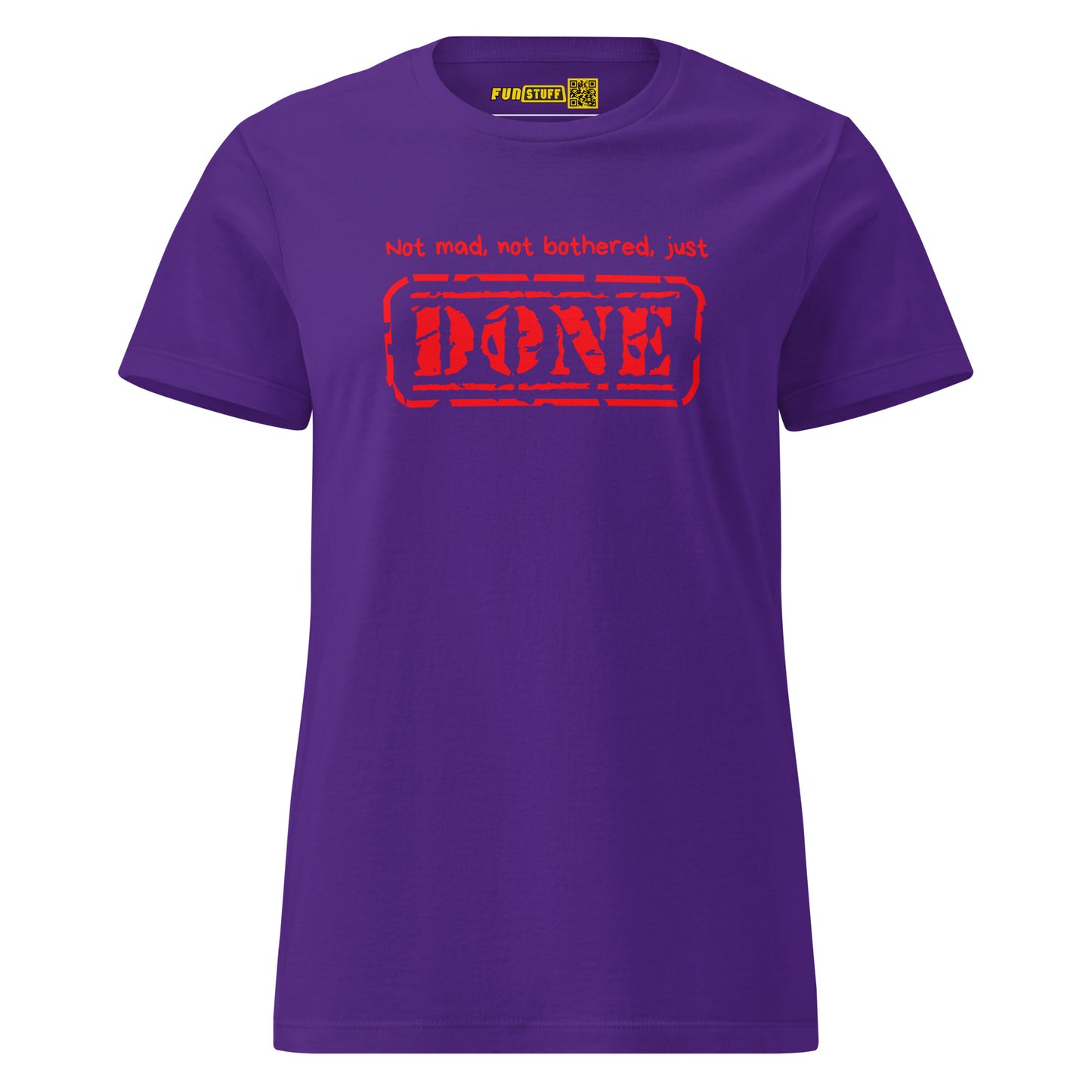 Not Mad, Just Done – Girls Shirt