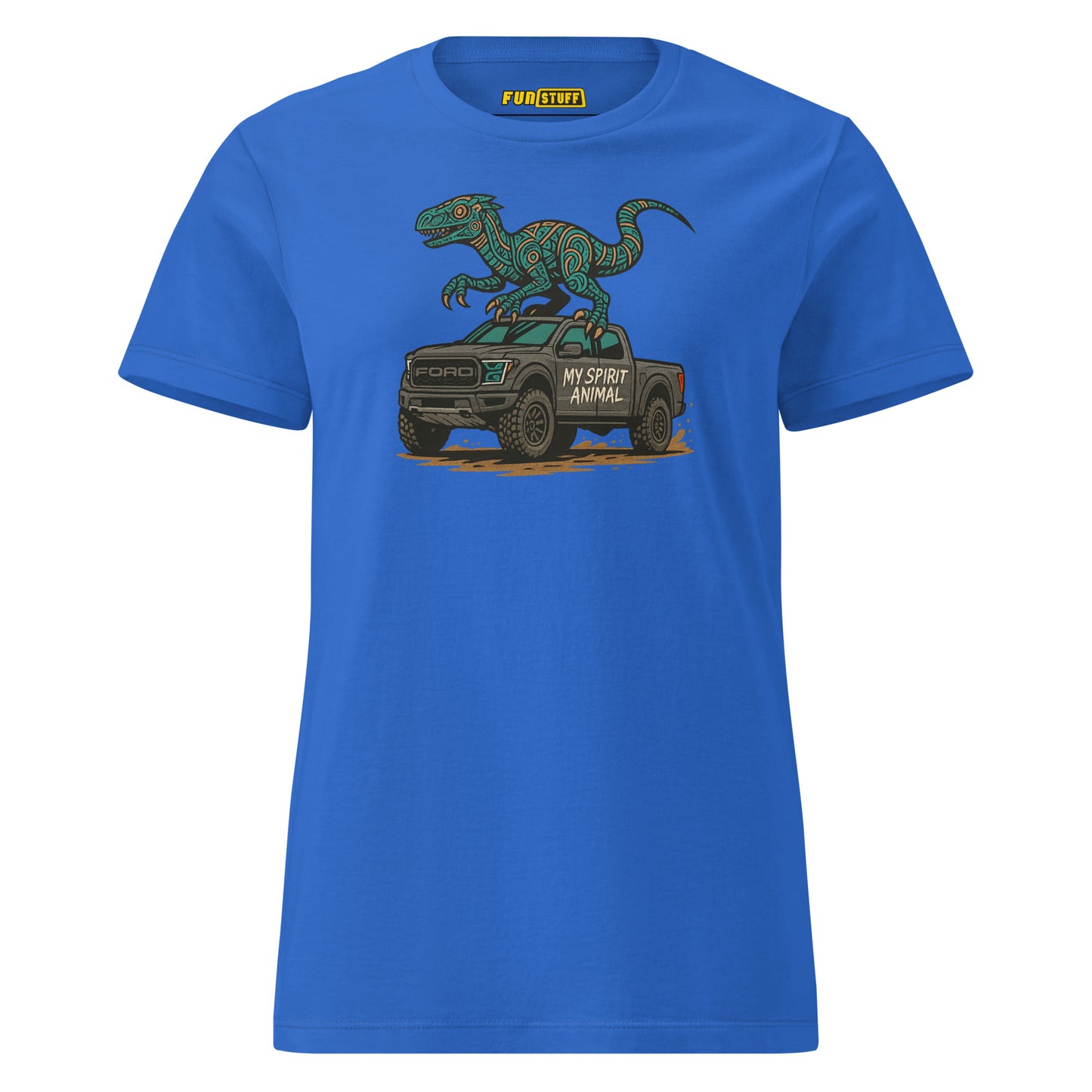 My Spirit Animal Raptor Edition – women's t-shirt with dinosaur power