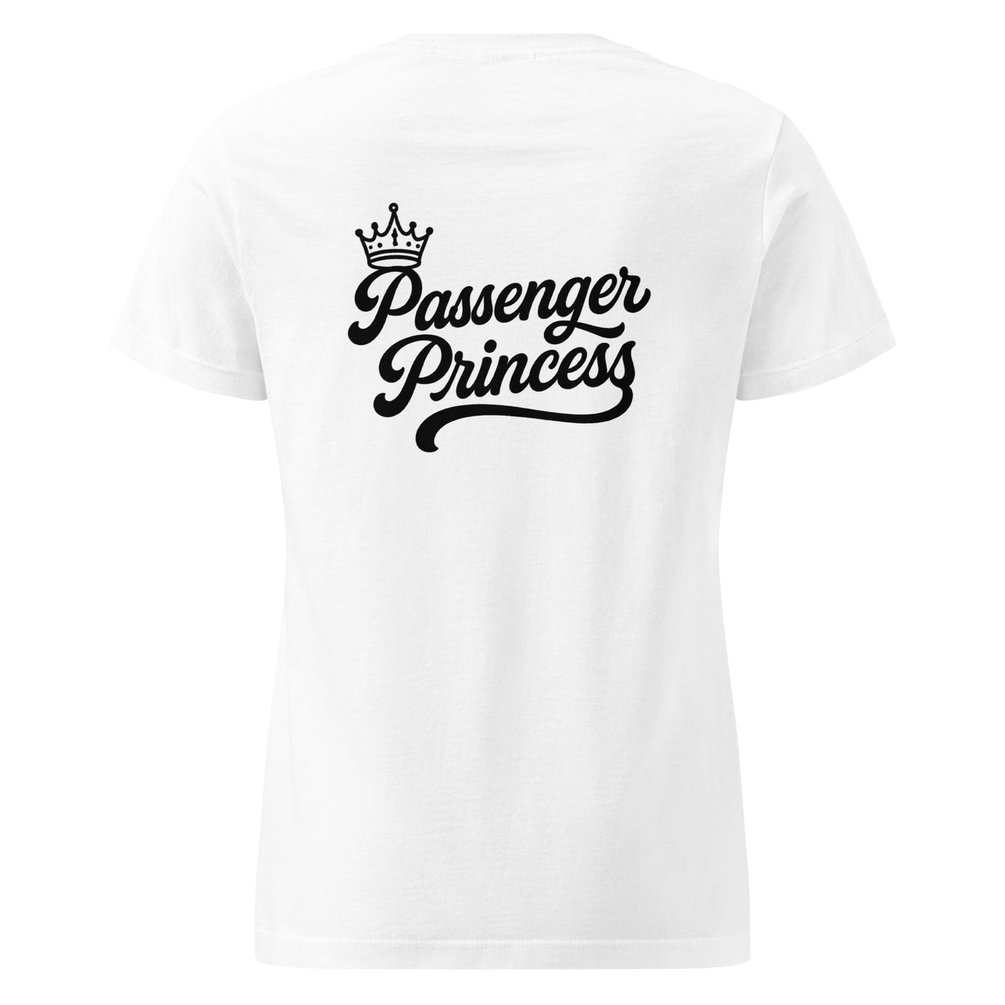 Passenger Princess – Damen T-Shirt Backprint