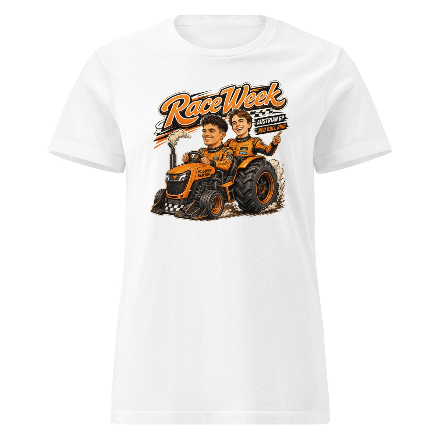 Race Week - FunShirt - Mc-Laren Traktor
