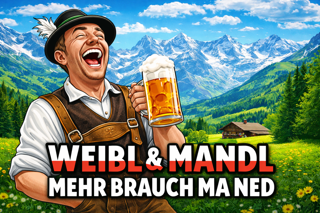 Austria – Weibl & Mandl, mehr brauch ma ned 🇦🇹 Die ehrlichste Lebensweisheit