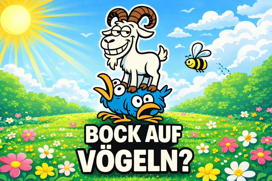 Der Frühling ist da – Bock auf Vögeln? 😏 Die lustigsten Sprüche & Geschenkideen