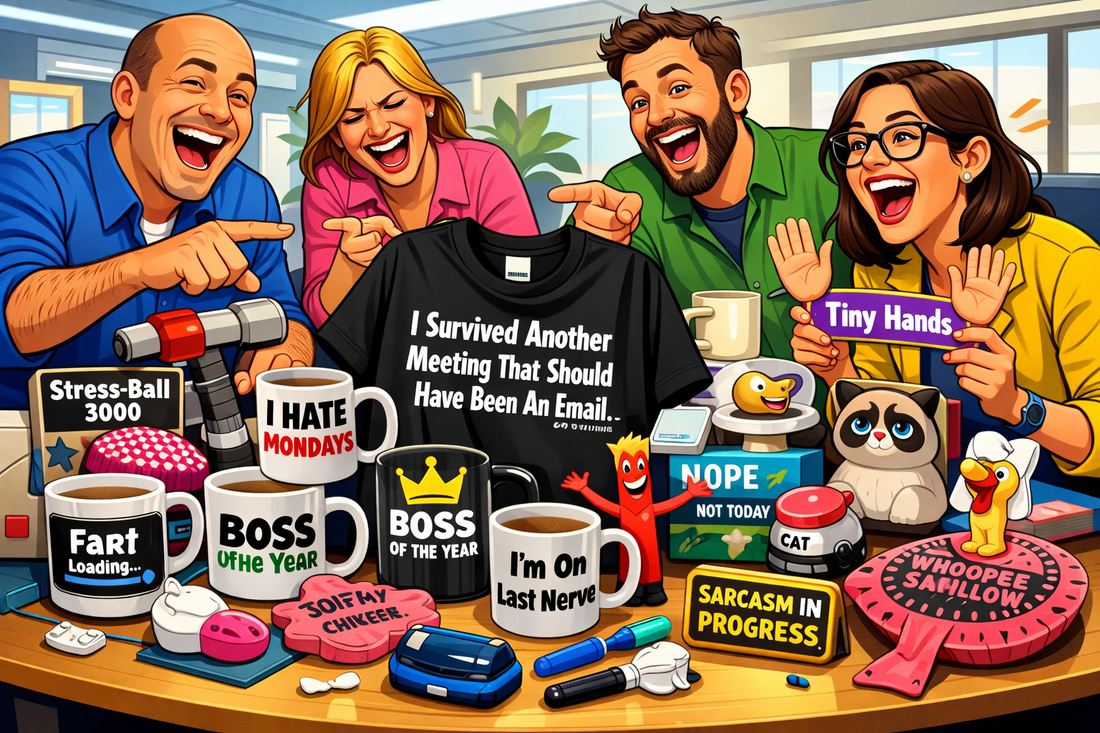 Lustige Geschenkideen für Kollegen: 25 Ideen, die im Büro garantiert für Lacher sorgen