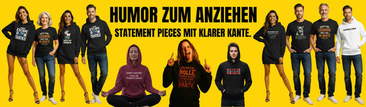Humor zum Anziehen: Dein Herbst beginnt mit Funstuff.at
