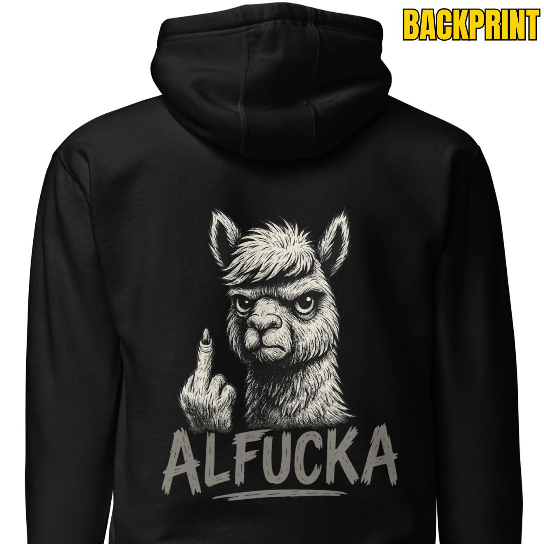 Alfucka – Unisex Hoodie Backprint