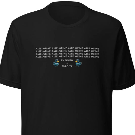 Alle meine Entchen – Techno – Unisex T-Shirt
