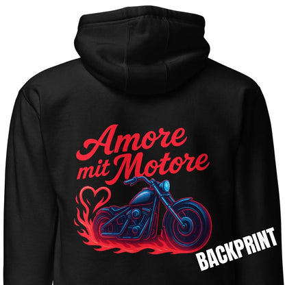Amore mit Motore – Backprint Hoodie