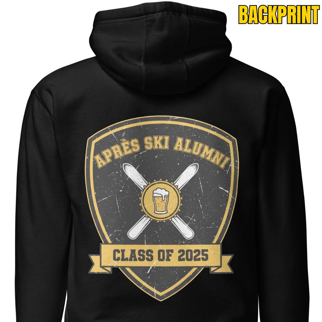 Après Ski Alumni – Class of 2025 – Unisex Hoodie Backprint