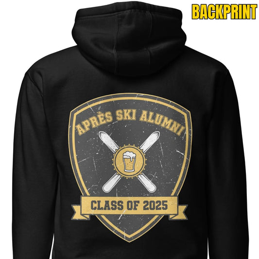 Après Ski Alumni – Class of 2025 – Unisex Hoodie Backprint