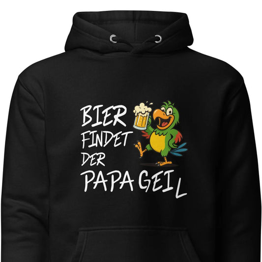 Bier findet der Papa Gei(l) – Hoodie
