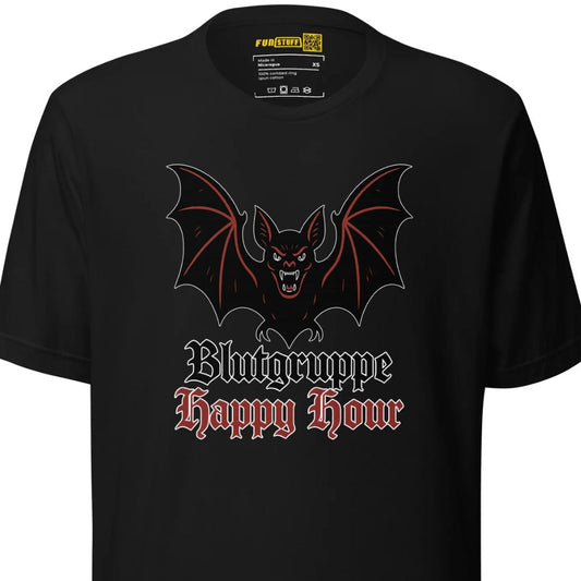 Blutgruppe Happy Hour – Unisex T-Shirt