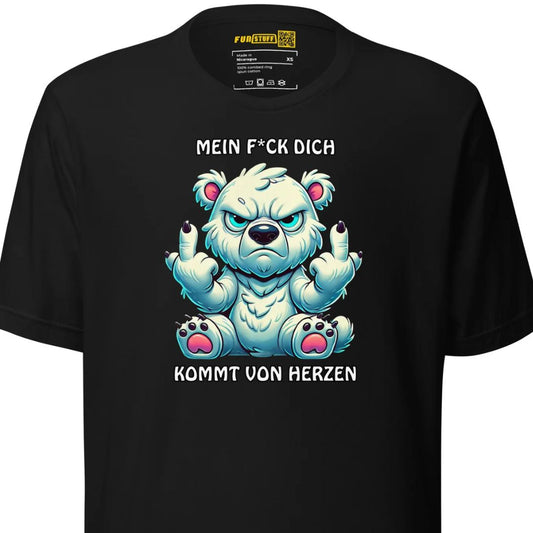 Brummo – Mein F*ck Dich kommt von Herzen - Unisex-T-Shirt