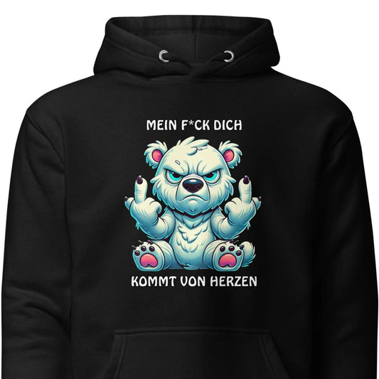 Brummo – Mein F*ck Dich kommt von Herzen - Unisex Hoodie