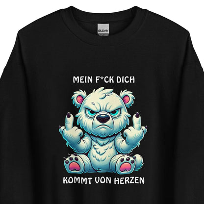 Brummo – Mein F*ck Dich kommt von Herzen - Unisex-Pullover