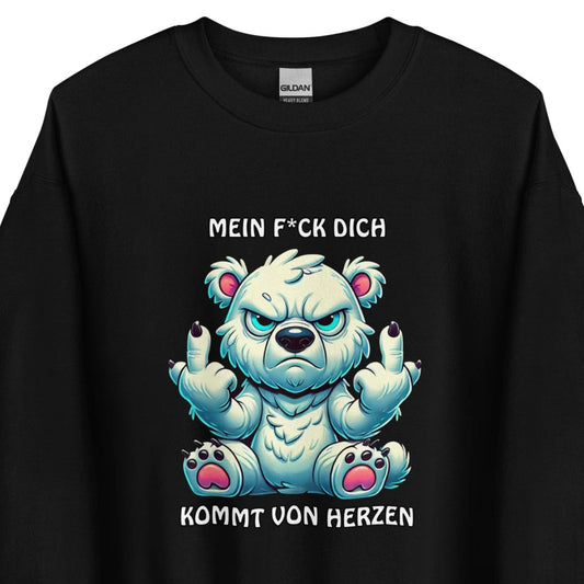 Brummo – Mein F*ck Dich kommt von Herzen - Unisex-Pullover