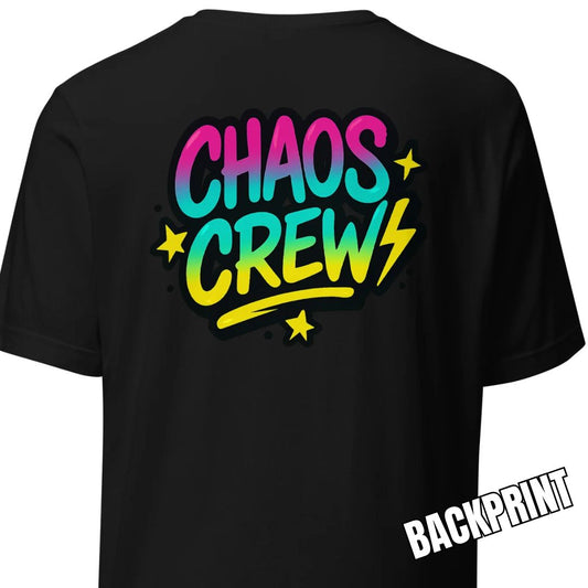 Chaos Crew Backprint – Unisex T-Shirt