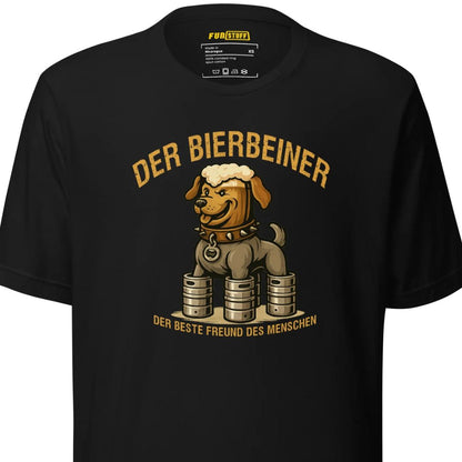 Der Bierbeiner – Der beste Freund des Menschen – Unisex T-Shirt