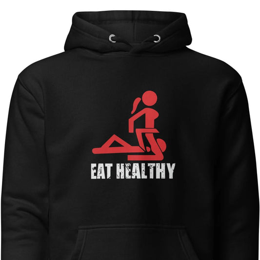 Eat Healthy - Unisex-Hoodie