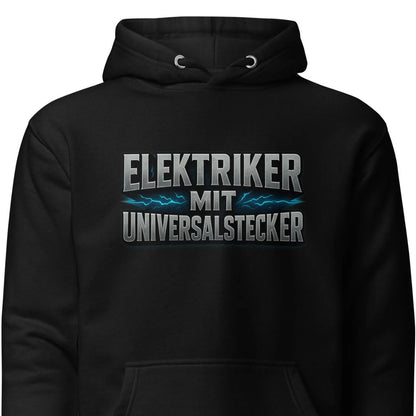 Elektriker mit Universalstecker - Hoodie