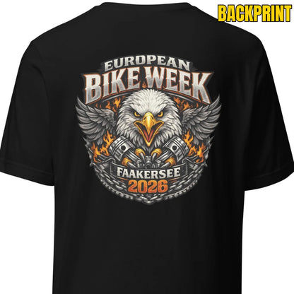 European Bike Week 2026 – Eagle Edition Backprint T-Shirt