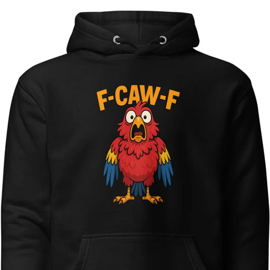 F-CAW-F – Schockierter Papagei – Hoodie