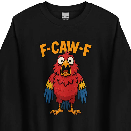 F-CAW-F – Schockierter Papagei – Sweater