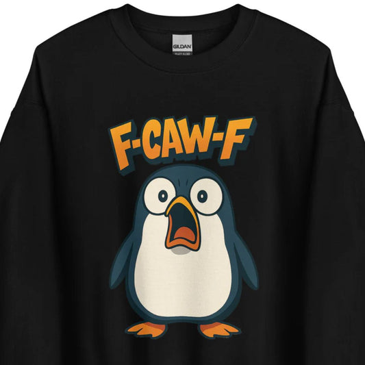 F-CAW-F – Schockierter Pinguin – Sweater
