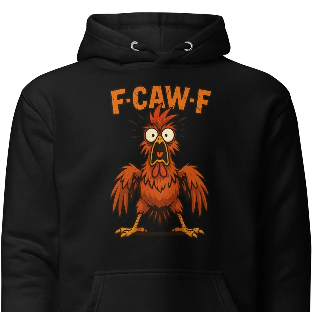 F-CAW-F – Wütendes Huhn – Hoodie