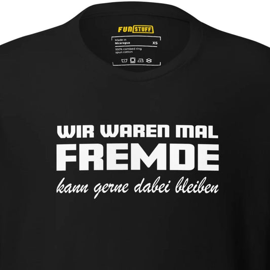 FREMDE – Statement shirt for social cold fronts