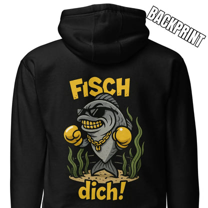 Fisch dich! – Unisex Hoodie Backprint