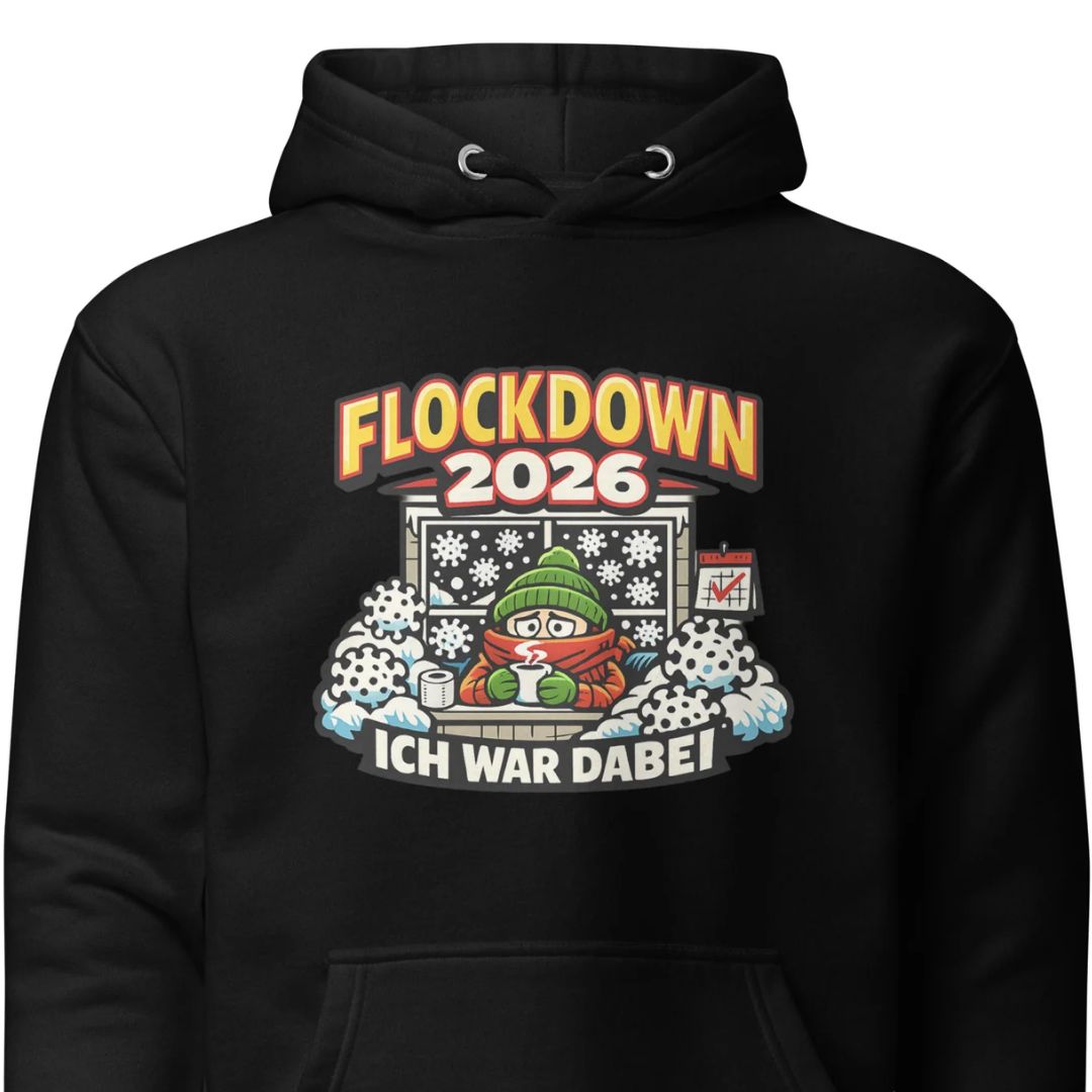Flockdown 2026 – Ich war dabei – Unisex Hoodie