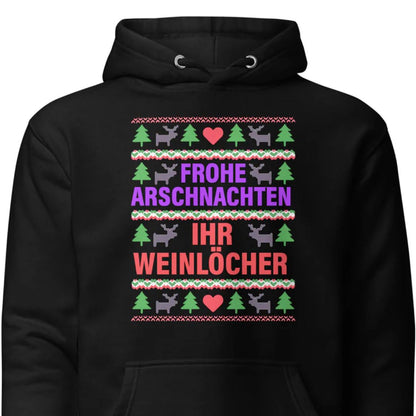 Frohe Arschnachten – Unisex Hoodie